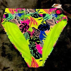 High waist bathing suit bottom